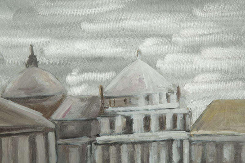 Tablou pictat manual Venice, 120x80 cm (4)