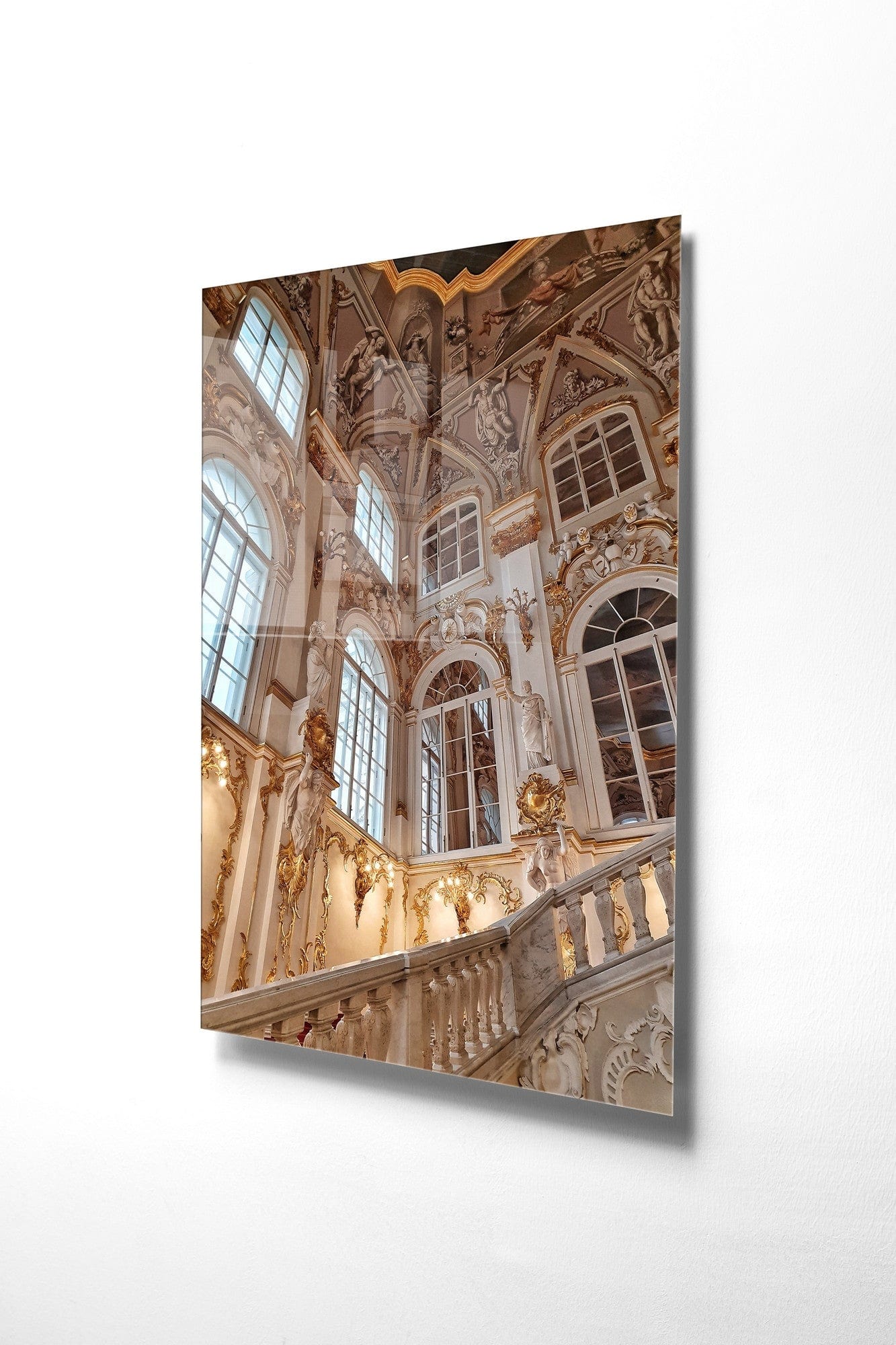 Tablou Sticla Cathedral 1135 Multicolor, 30 x 45 cm (3)