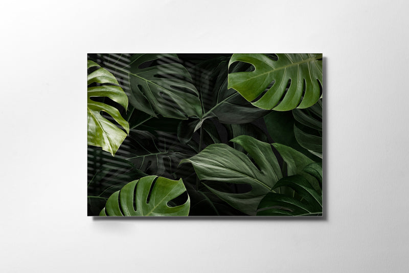Tablou Sticla Nixon 1120 Verde, 45 x 30 cm