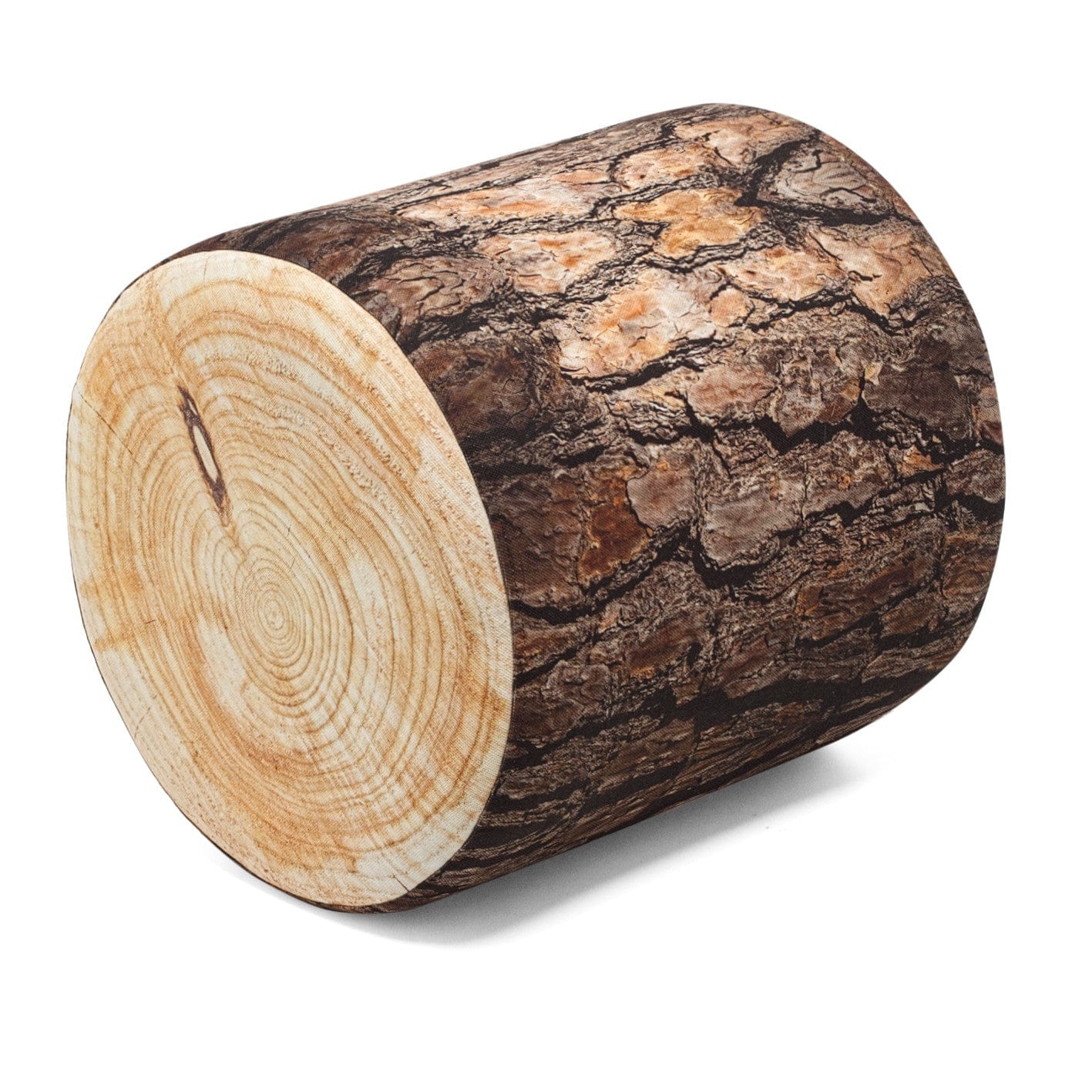 Asir Taburet tapitat cu stofa, Kutuk Maro, Ø40xH40 cm