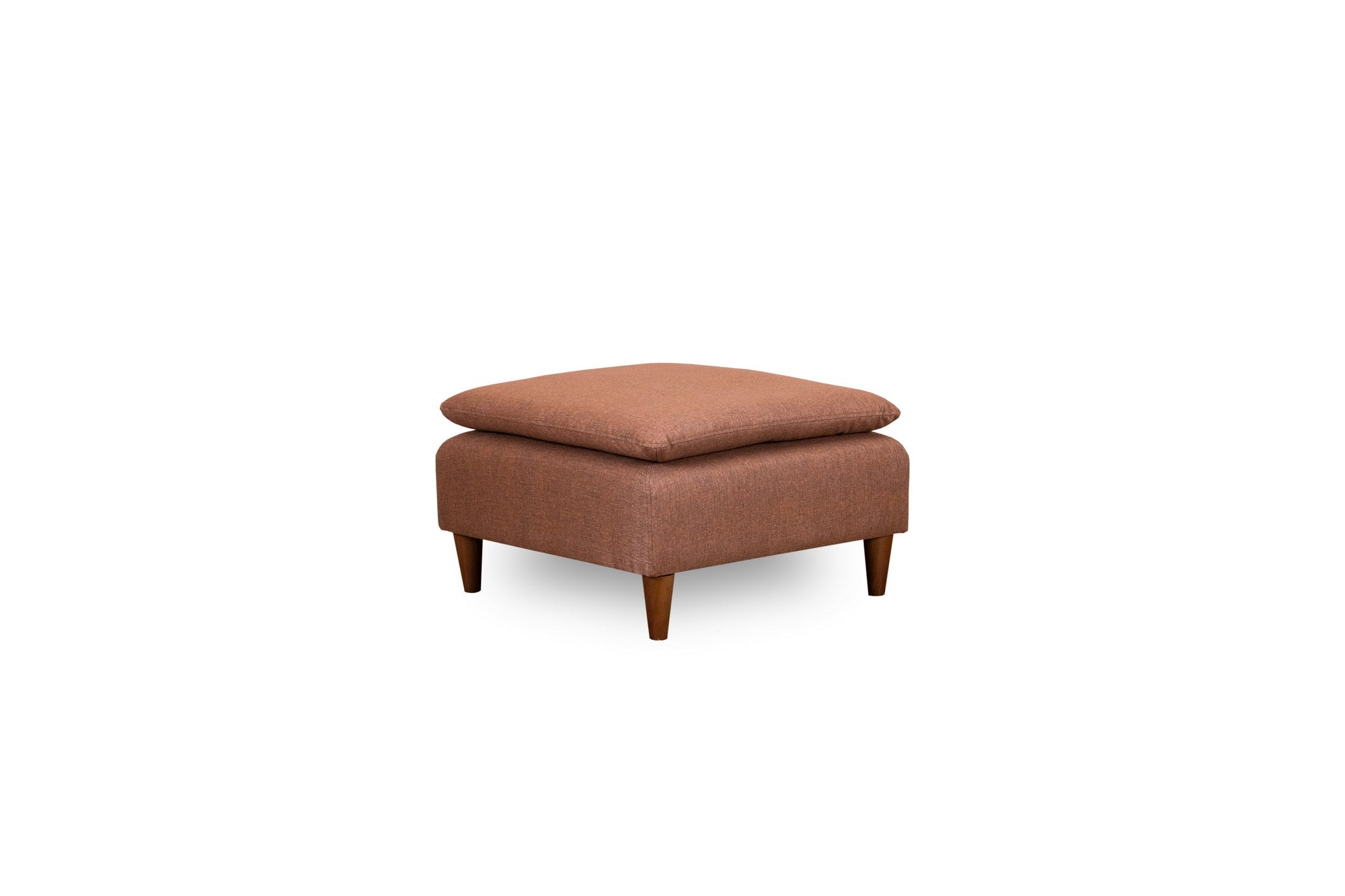 Asir Taburet tapitat cu stofa, Lungo Maro, l75xA75xH46 cm