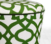 Asir Taburet tapitat cu stofa, Moss Verde, Ø42xH42 cm