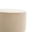 Asir Taburet tapitat cu stofa, Octo Crem, Ø40xH40 cm