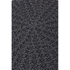 Taburet tapitat cu stofa si picioare din lemn de pin Braid Gri inchis, Ø70xH40 cm (2)