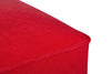 Taburet tapitat cu stofa si picioare din lemn, New Bern Rosu / Maro, l41xA41xH44 cm (2)