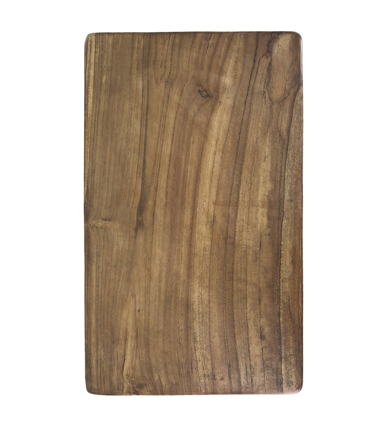 Taburet din lemn, Maya Negru / Nuc, l45xA27xH45 cm (3)
