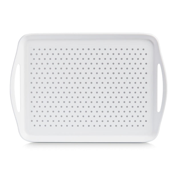 Tava pentru servire Anti-Slip, Plastic, l45,5xA32xH4,5 cm (1) & ZLLRGMB-TAVA-ANTI-SLIP-PLASTIC