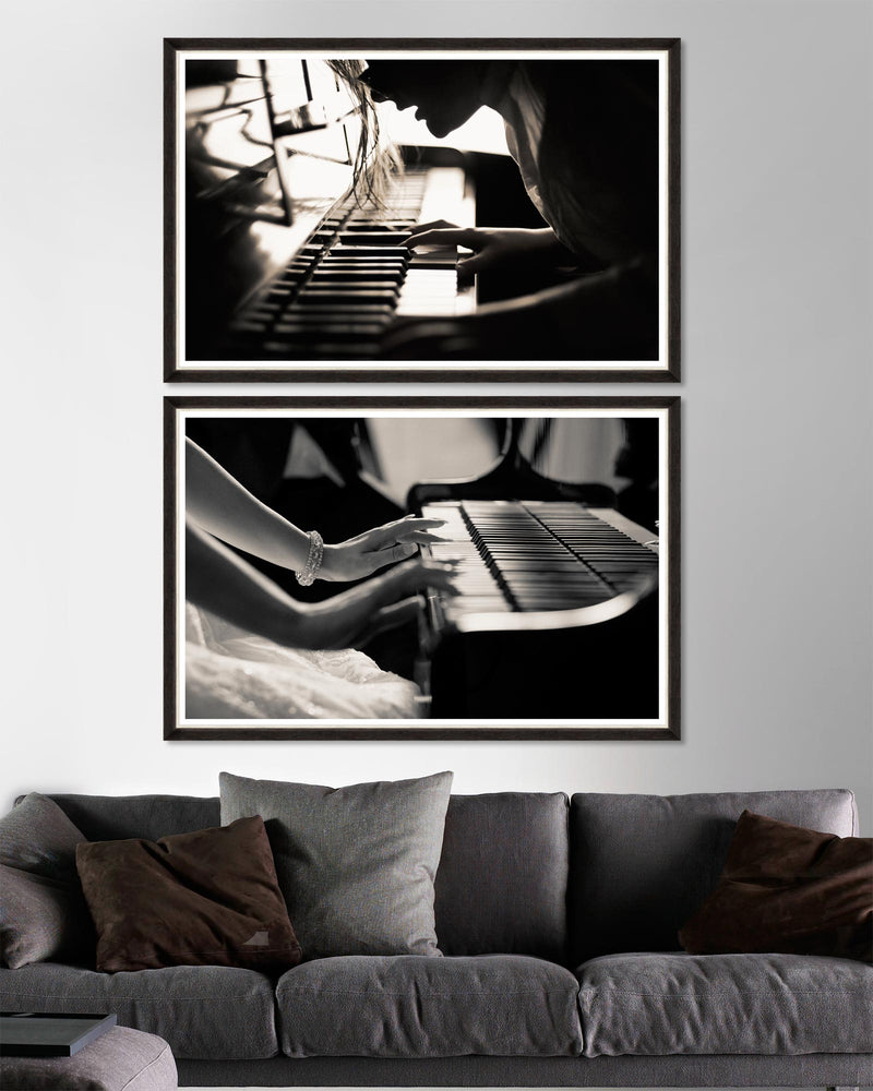Tablou 2 piese Framed Art The Piano Player (3)