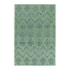 Traversa din poliester Bahama 5152 Boho Design Verde & AYYTPCH-BAHAMA5152GREEN-TRAVERSA