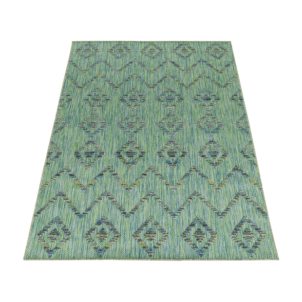 Traversa din poliester Bahama 5152 Boho Design Verde (2)