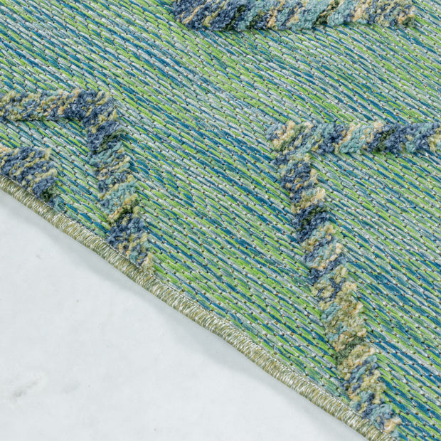 Traversa din poliester Bahama 5152 Boho Design Verde (3)
