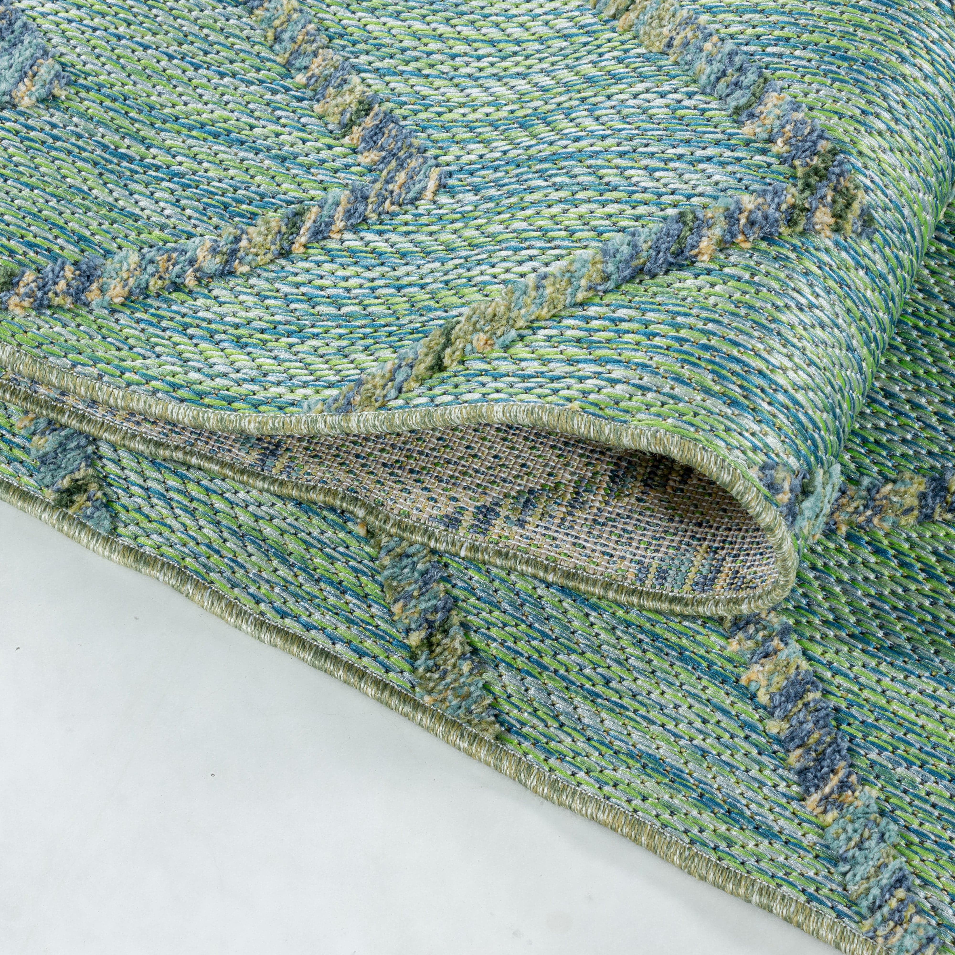 Traversa din poliester Bahama 5152 Boho Design Verde (4)