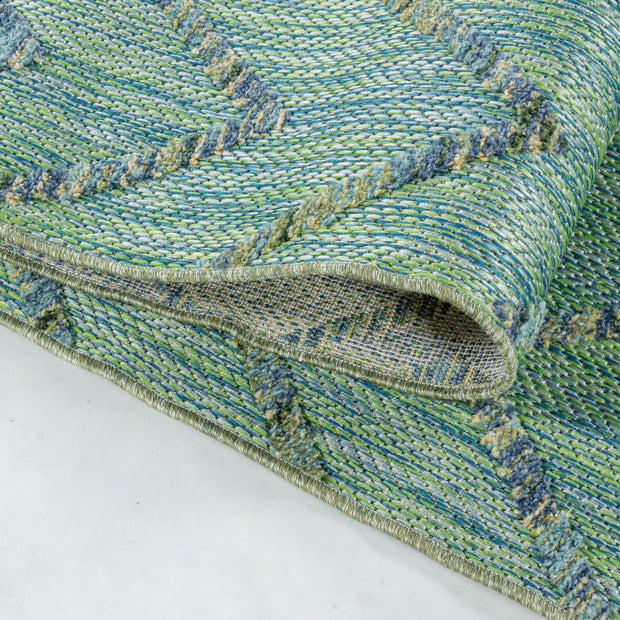 Traversa din poliester Bahama 5152 Boho Design Verde (4)