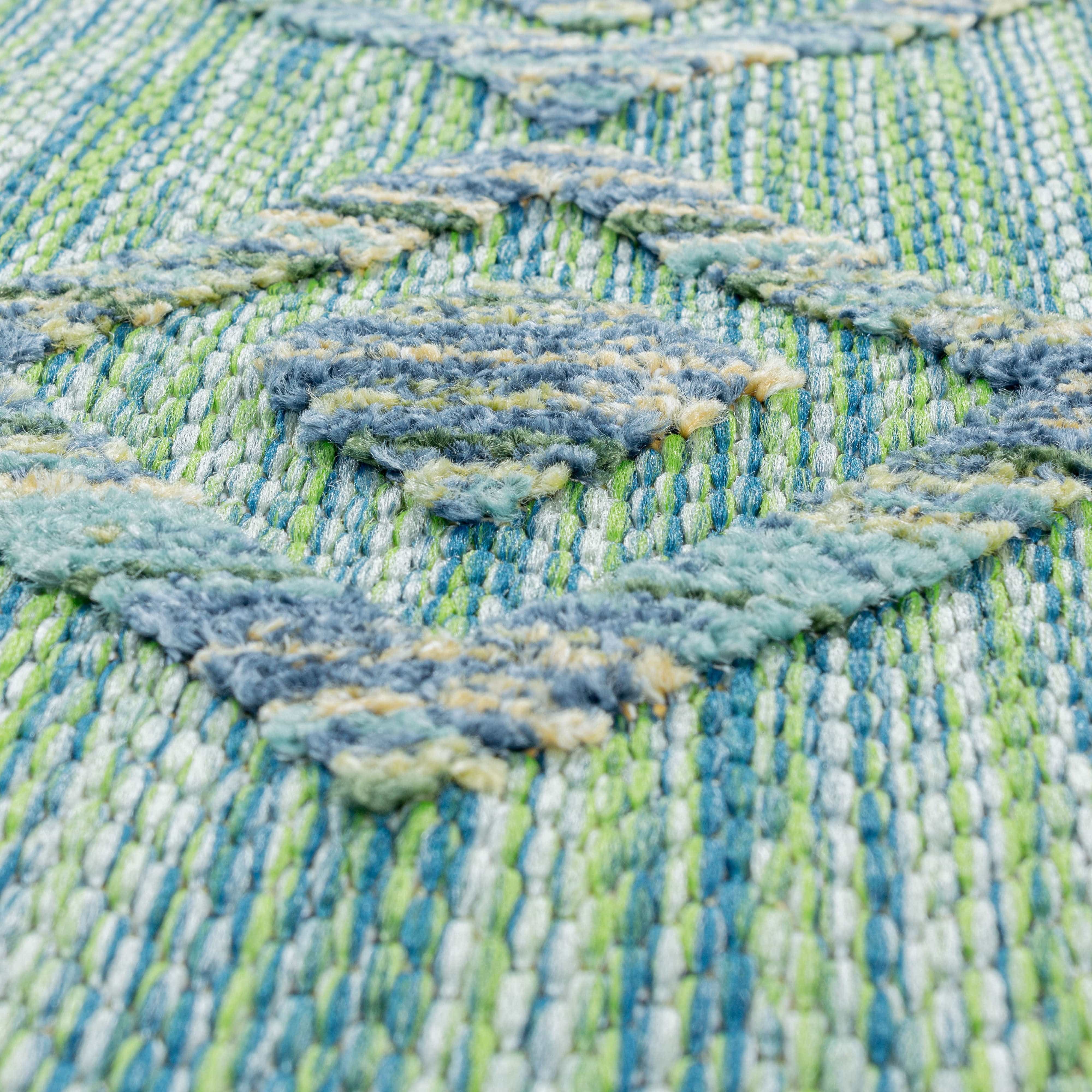 Traversa din poliester Bahama 5152 Boho Design Verde (5)
