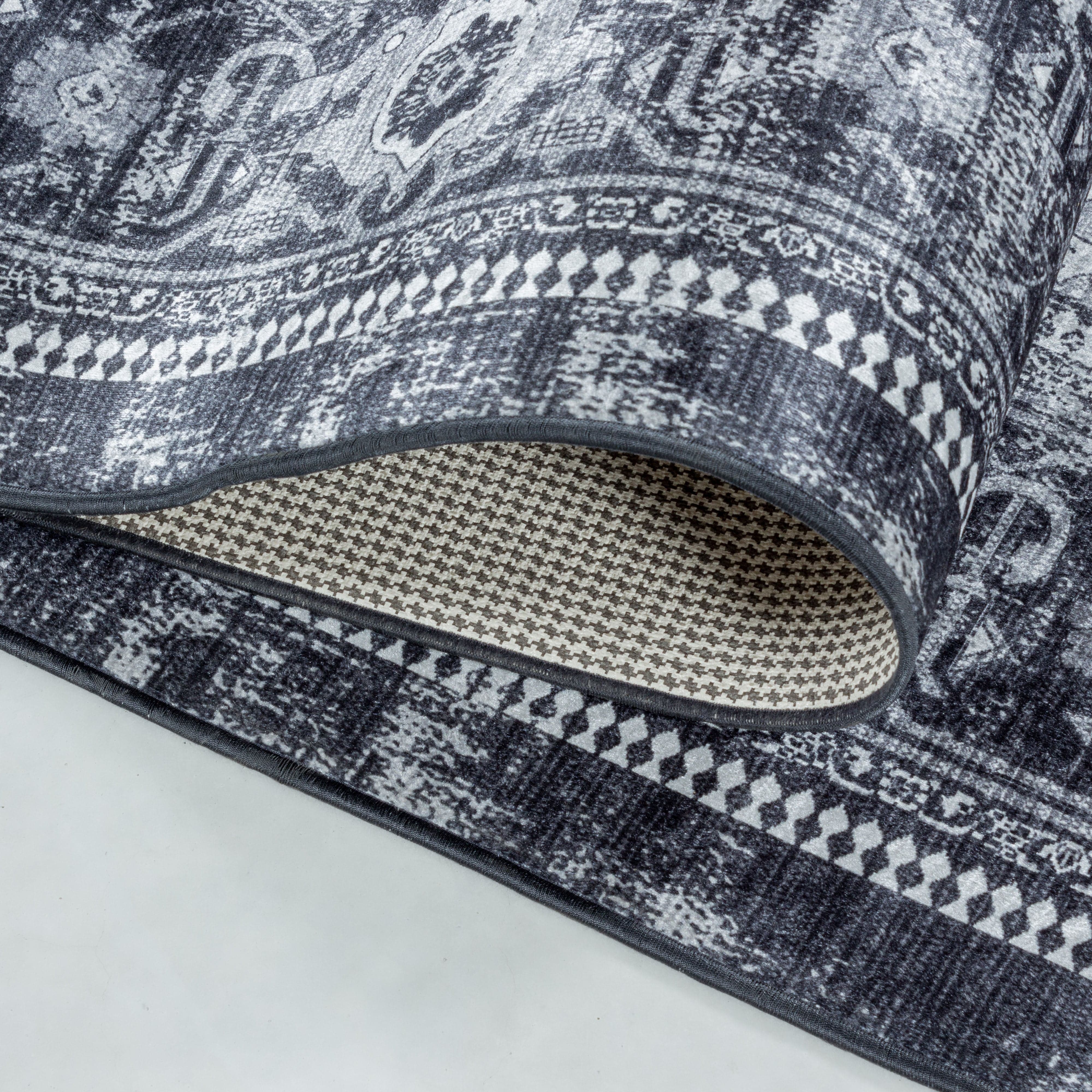 Traversa din poliester Fiesta 4301 Oriental Negru (4)