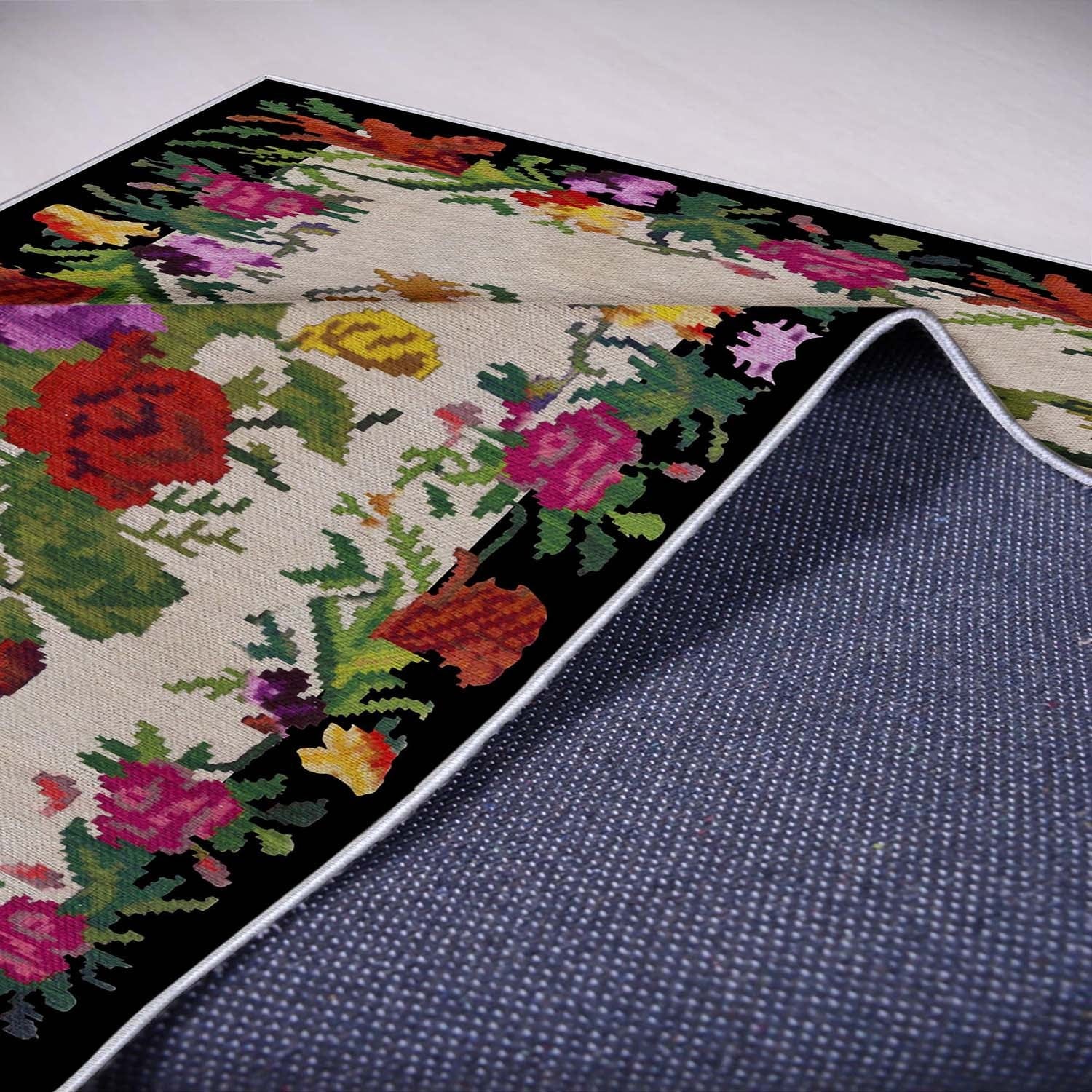 Traversa din poliester, Flower 767 Multicolor (2)