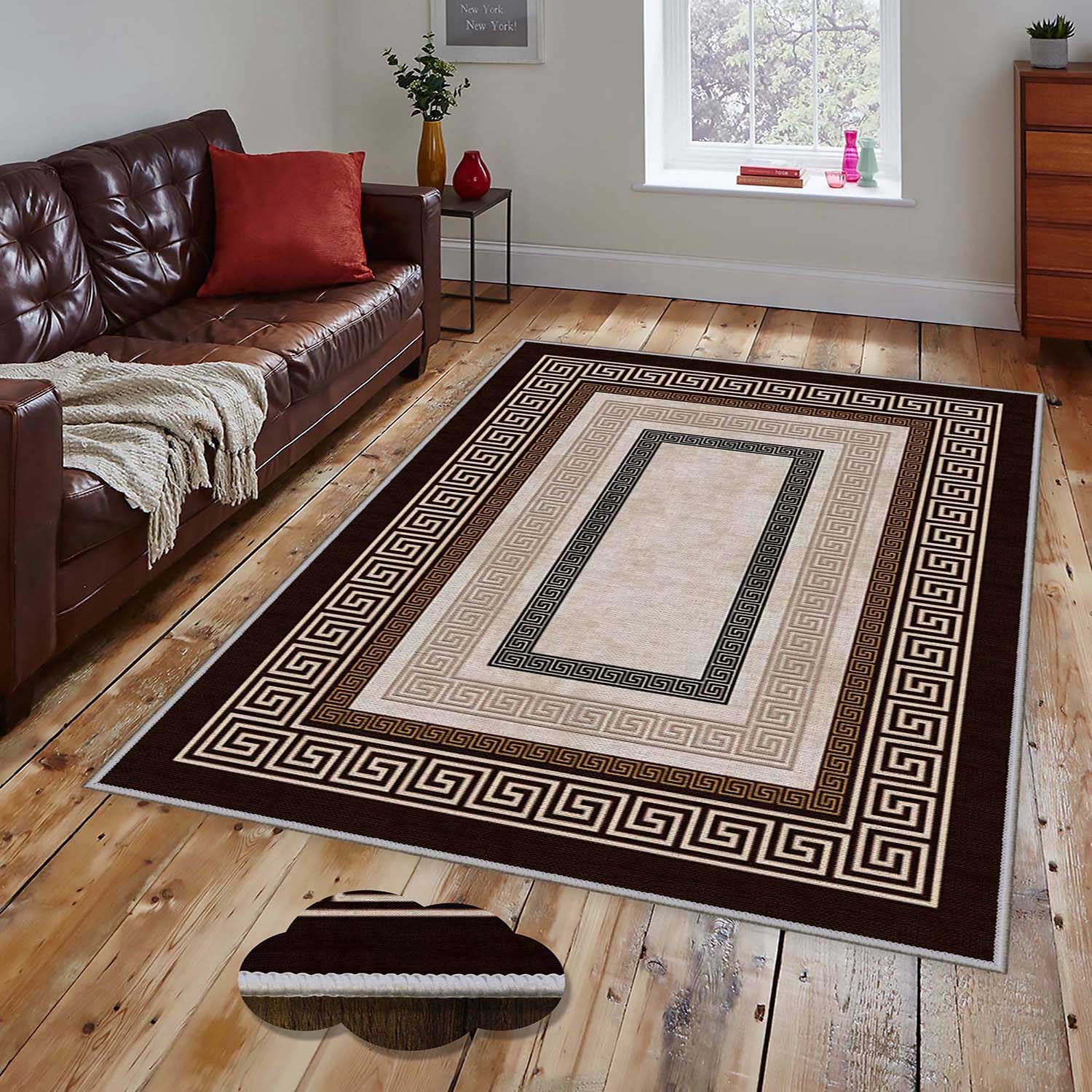 Traversa din poliester, Godik 2281 Multicolor