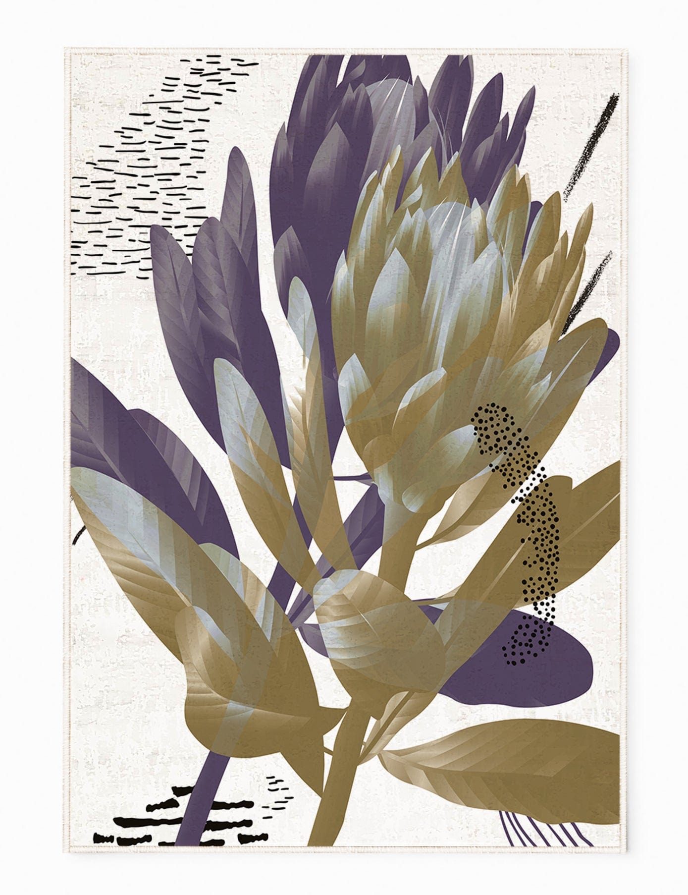 Traversa din poliester, Hasarti 059 Multicolor (1)