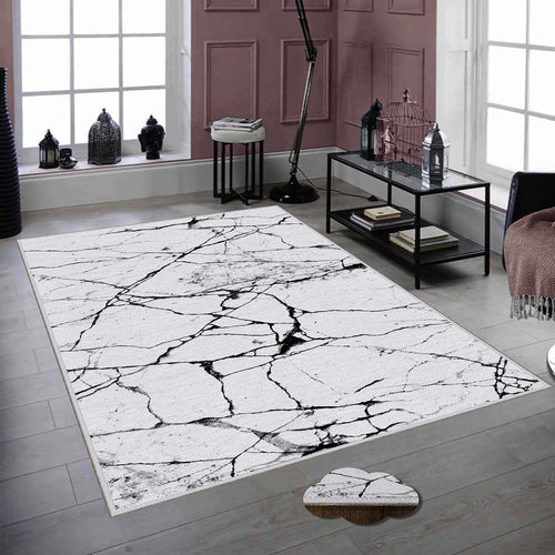 Traversa din poliester, Marble 816 Multicolor