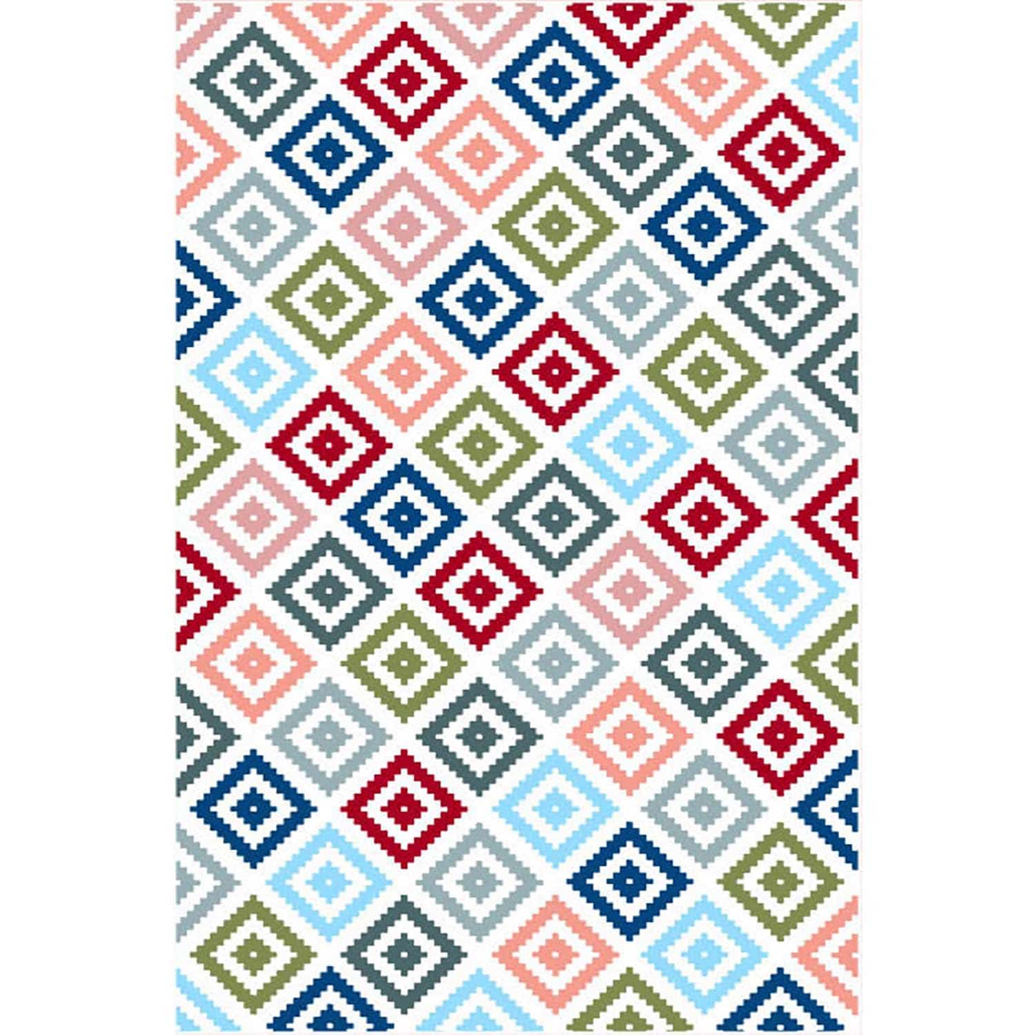 Traversa din poliester, Oldum 1891 Multicolor (1)