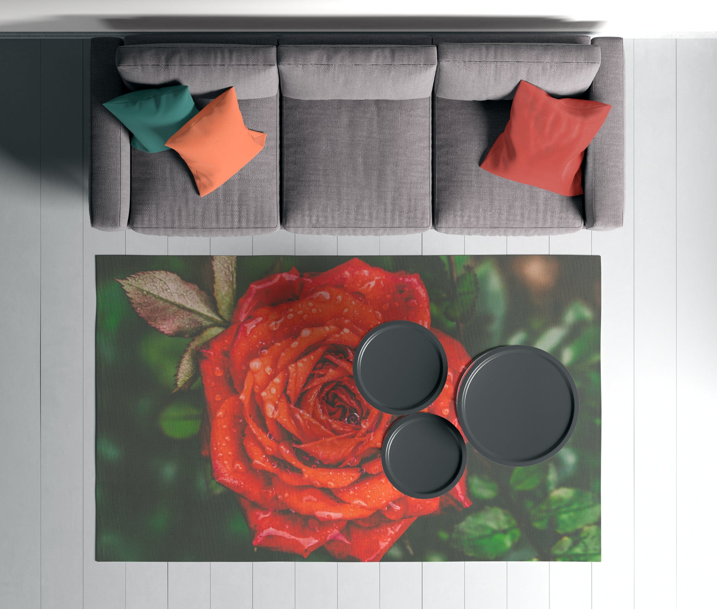 Traversa din poliester, Rugero 0028M Multicolor