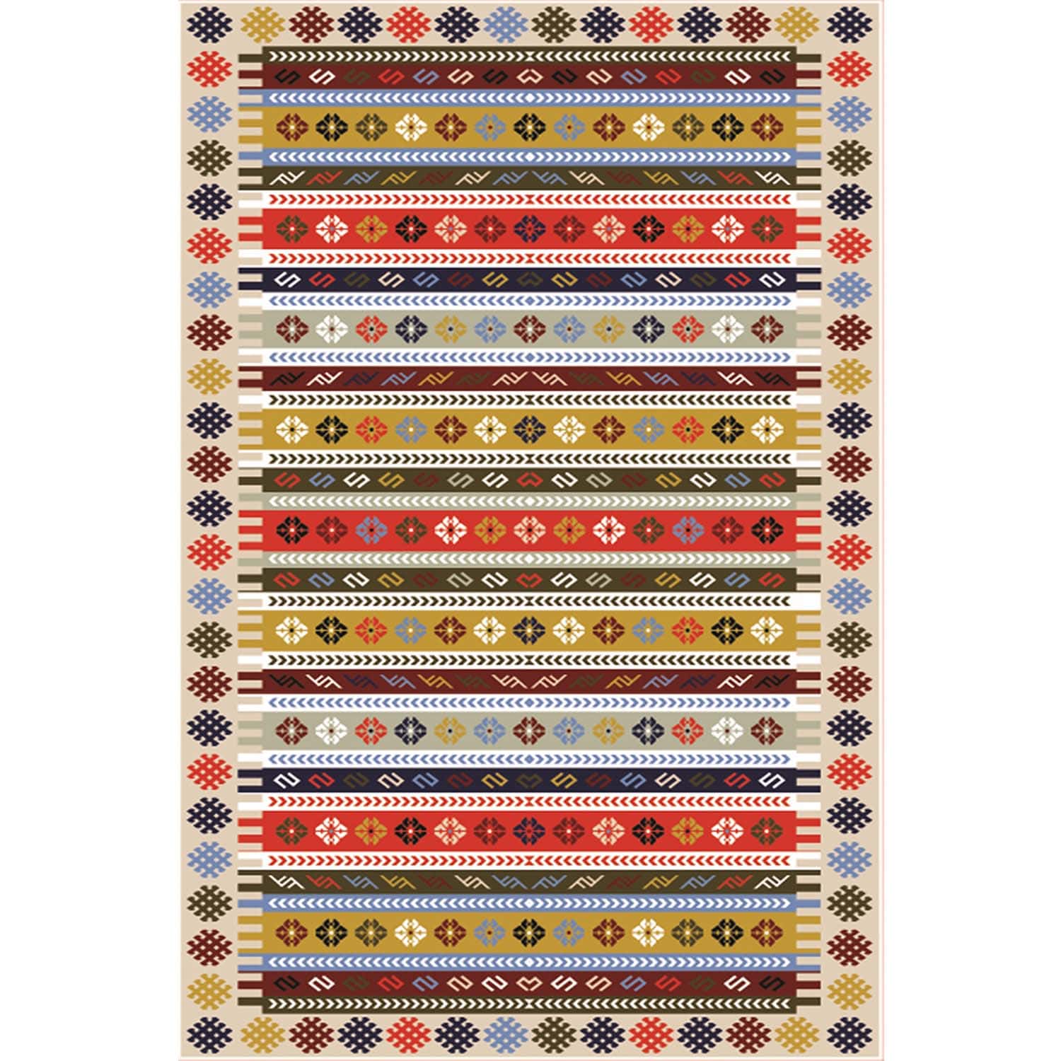Traversa din poliester, Sahin 1781 Multicolor (1)