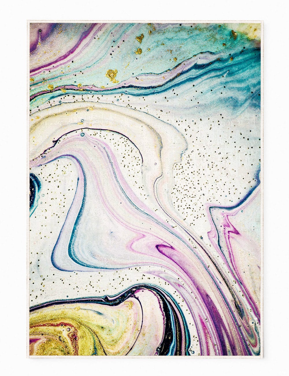 Oyo 80 x 140 cm Traversa din poliester, Schbat 123 Multicolor