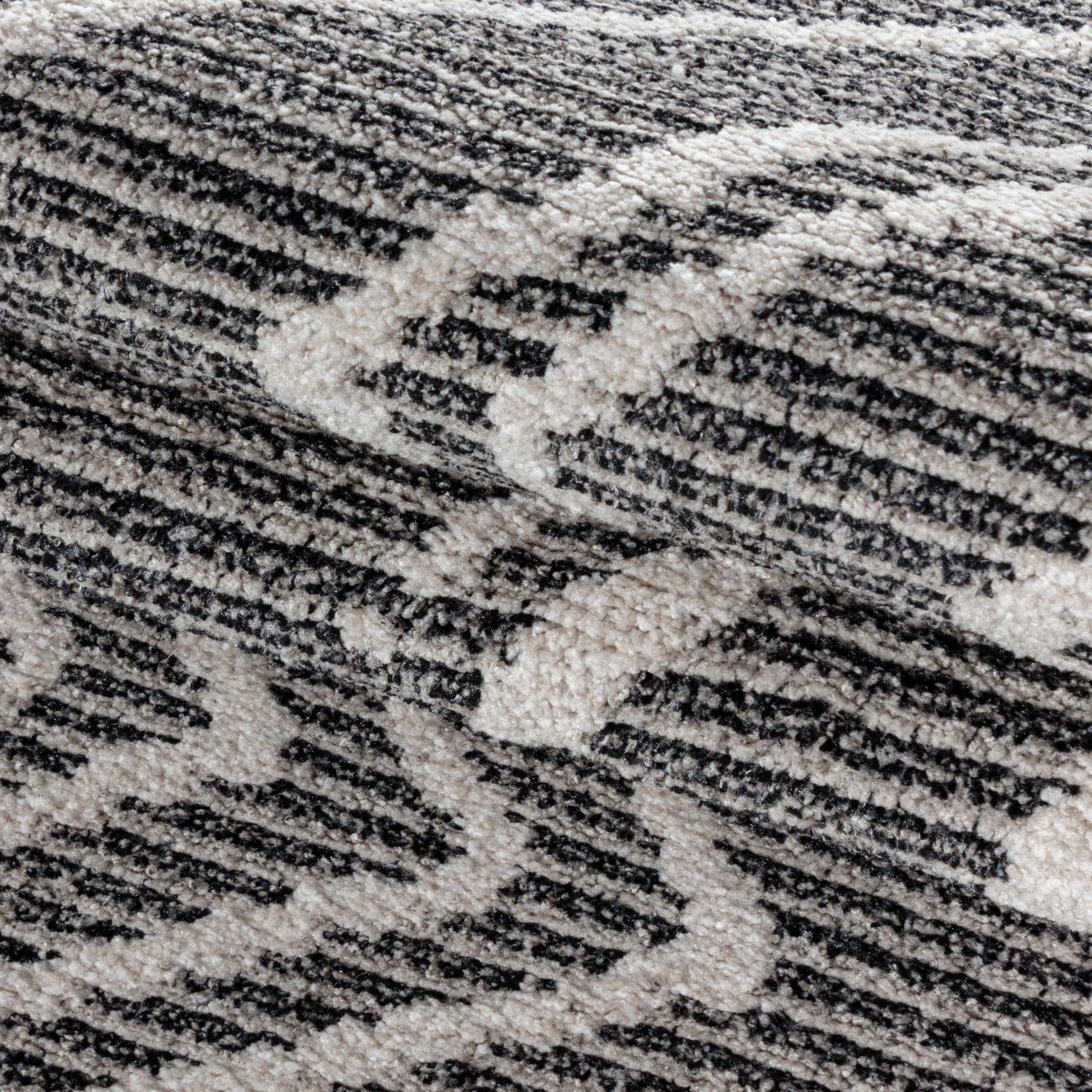 Ayyildiz Teppiche Traversa din poliester Taznaxt 5104 Berber Design Negru