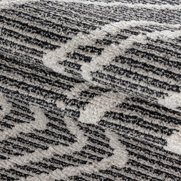 Ayyildiz Teppiche Traversa din poliester Taznaxt 5104 Berber Design Negru