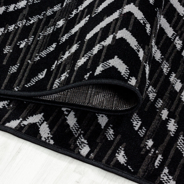 Ayyildiz Teppiche Traversa din PP Base 2810 Geometric Negru