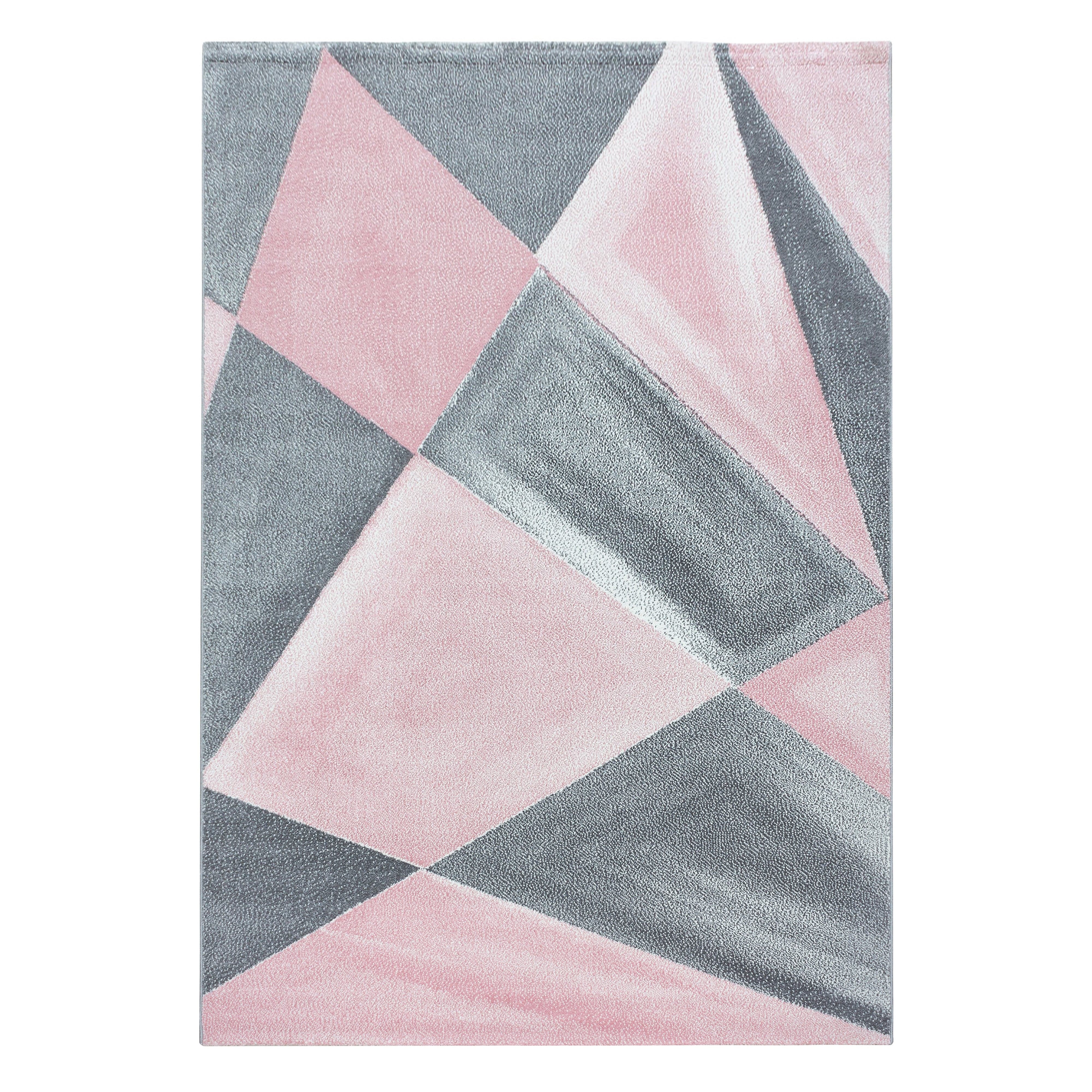 Ayyildiz Teppiche 80 X 150 cm Traversa din PP Beta 1130 Geometric Roz
