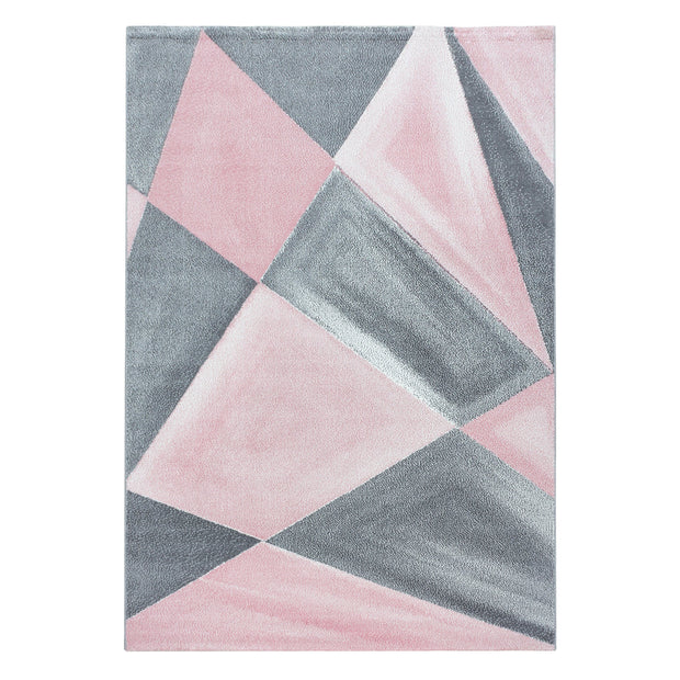 Ayyildiz Teppiche 80 X 150 cm Traversa din PP Beta 1130 Geometric Roz