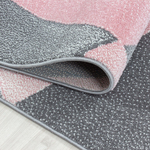 Ayyildiz Teppiche 80 X 150 cm Traversa din PP Beta 1130 Geometric Roz
