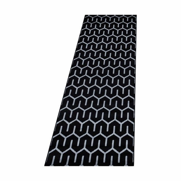 Traversa din PP Costa 3524 Geometric Negru & AYYTPCH-COSTA3524BLACK-TRAVERSA