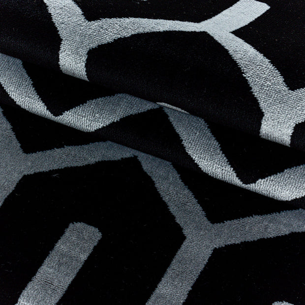 Traversa din PP Costa 3524 Geometric Negru (2)