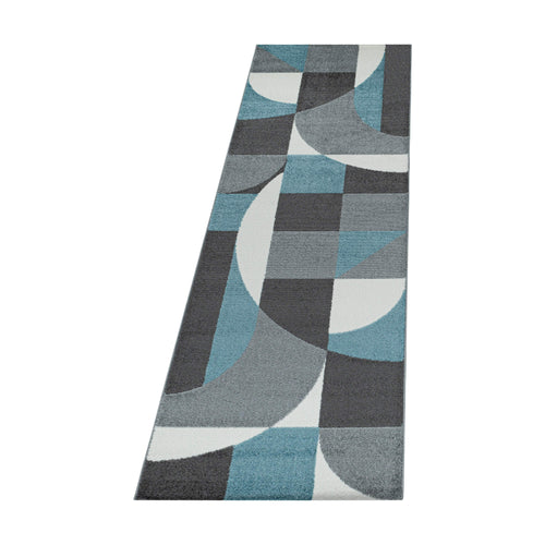 Traversa din PP Efor 3711 Geometric Albastru & AYYTPCH-EFOR3711BLUE-TRAVERSA