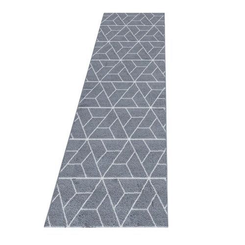 Traversa din PP Efor 3715 Geometric Gri & AYYTPCH-EFOR3715GREY-TRAVERSA
