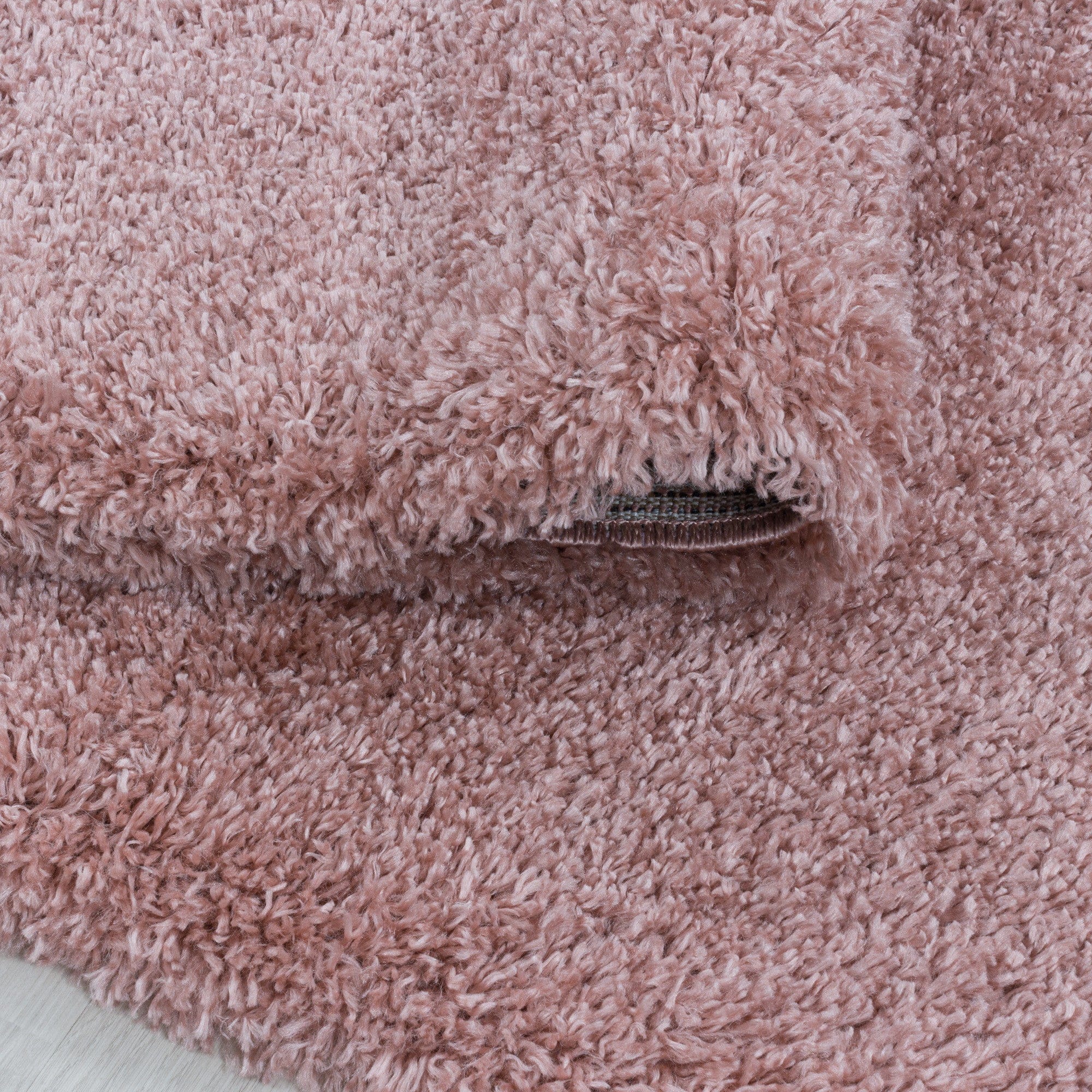 Traversa din PP Fluffy 3500 Unicolor Rose (2)