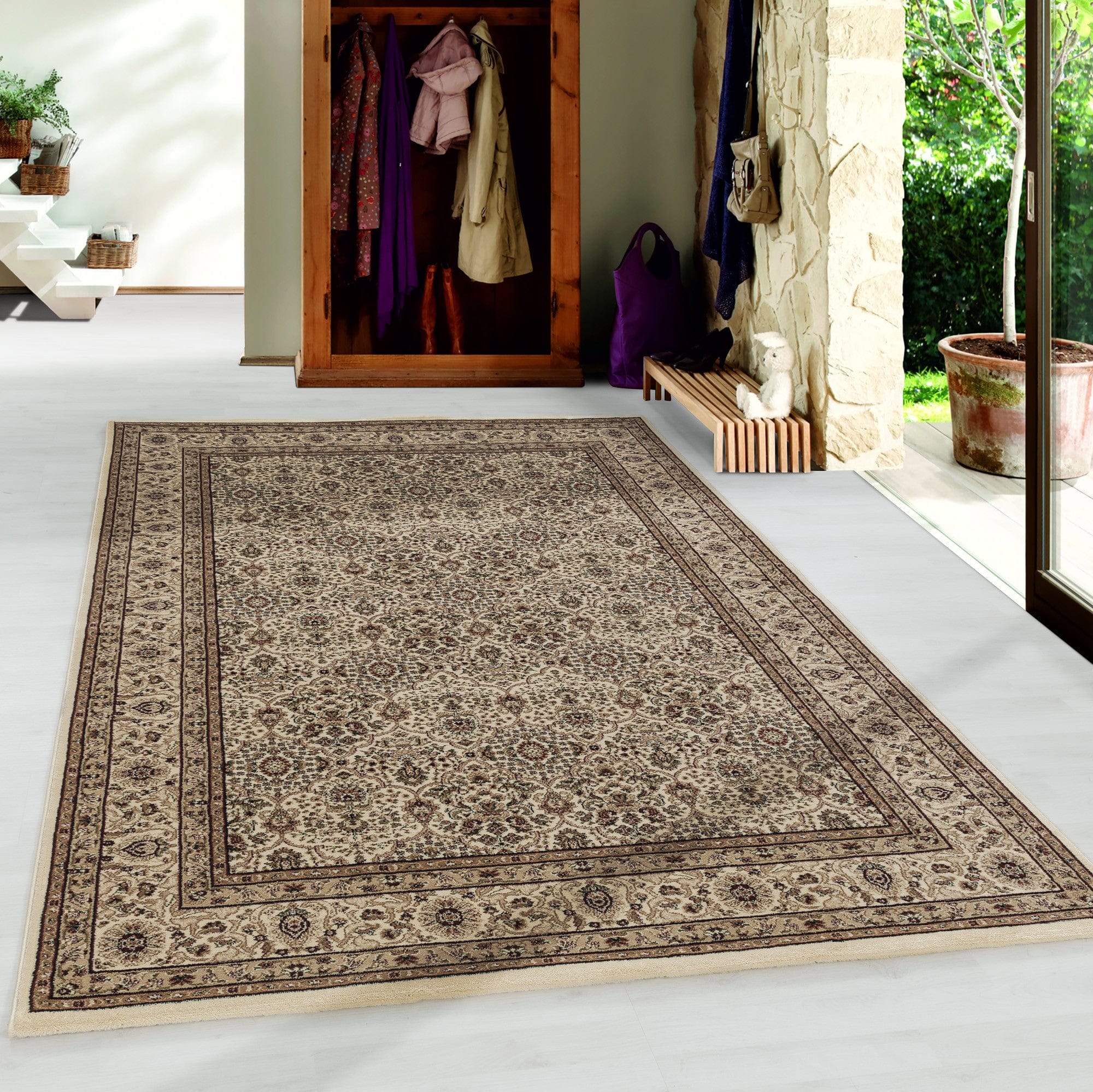 Traversa din PP Kashmir 2602 Oriental Bej (1)