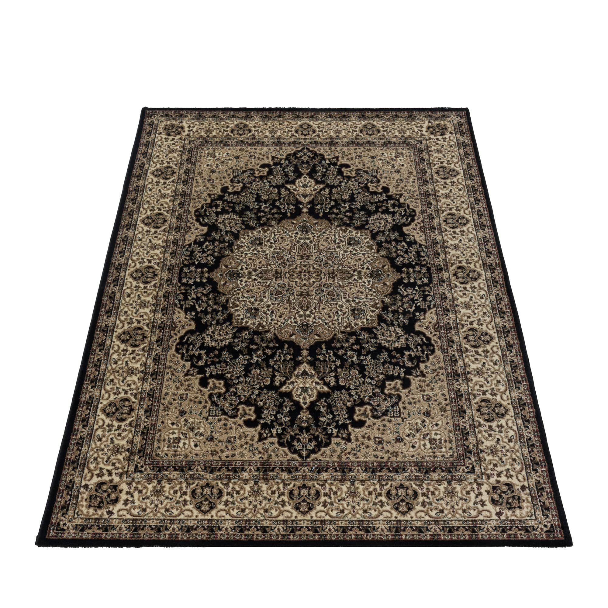 Traversa din PP Kashmir 2608 Oriental Negru (2)