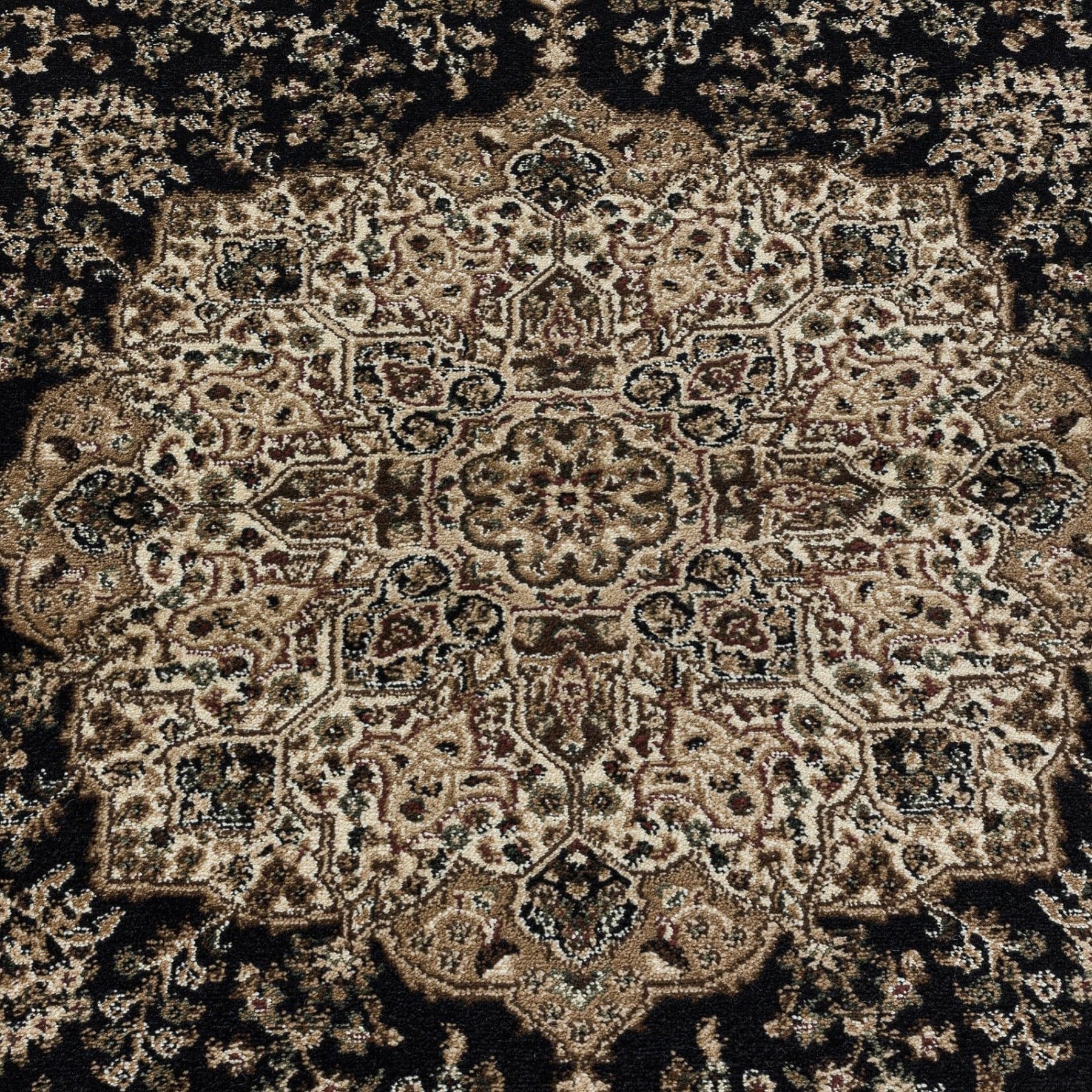 Traversa din PP Kashmir 2608 Oriental Negru (5)