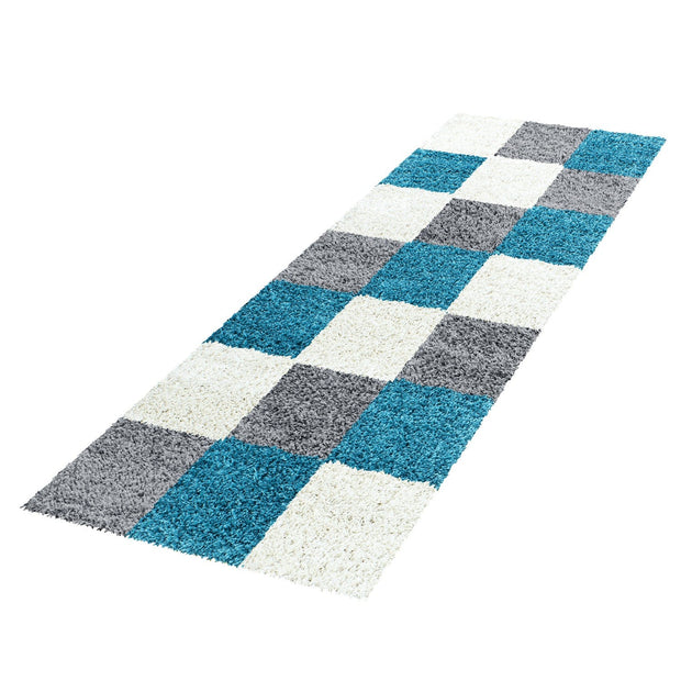Traversa din PP Life 1501 Checkered Turcoaz & AYYTPCH-LIFE1501TURKIS-TRAVERSA