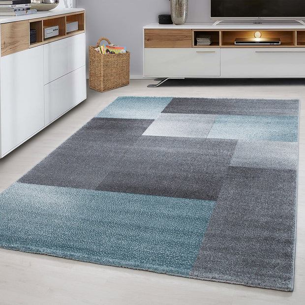 Ayyildiz Teppiche 80 X 150 cm Traversa din PP Lucca 1810 Checkered Albastru