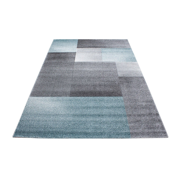 Ayyildiz Teppiche 80 X 150 cm Traversa din PP Lucca 1810 Checkered Albastru