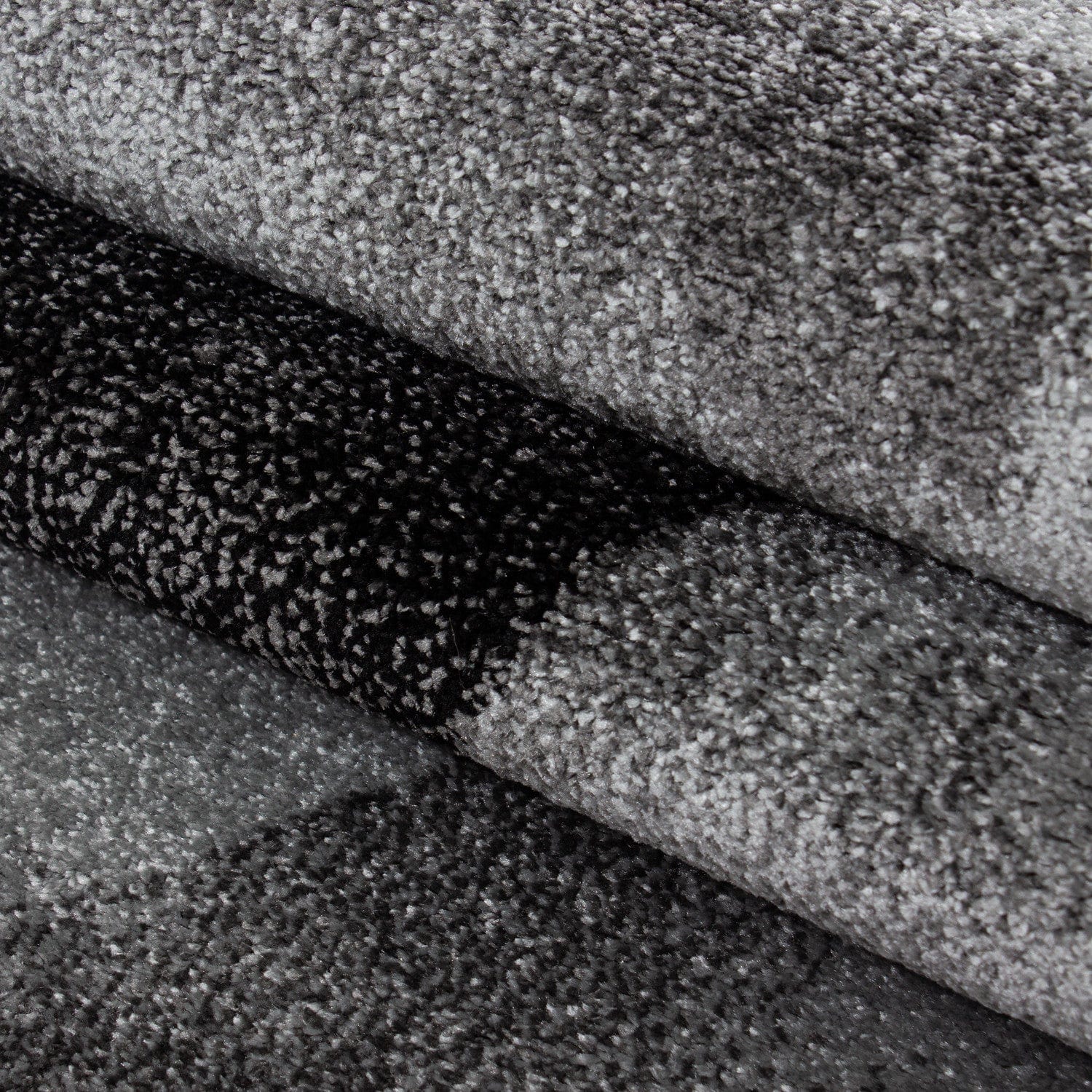 Ayyildiz Teppiche 80 X 150 cm Traversa din PP Lucca 1840 Ombre Negru