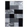 Ayyildiz Teppiche 80 X 150 cm Traversa din PP Parma 9220 Abstract Checkered Negru