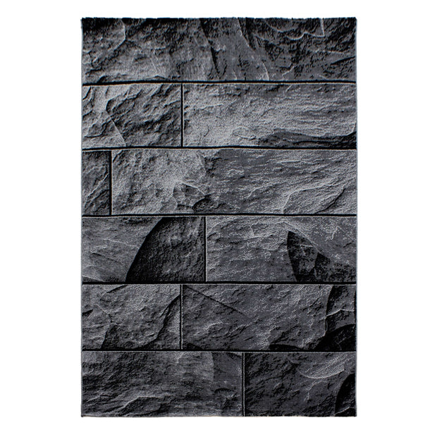 Ayyildiz Teppiche 80 X 150 cm Traversa din PP Parma 9250 Stones Negru