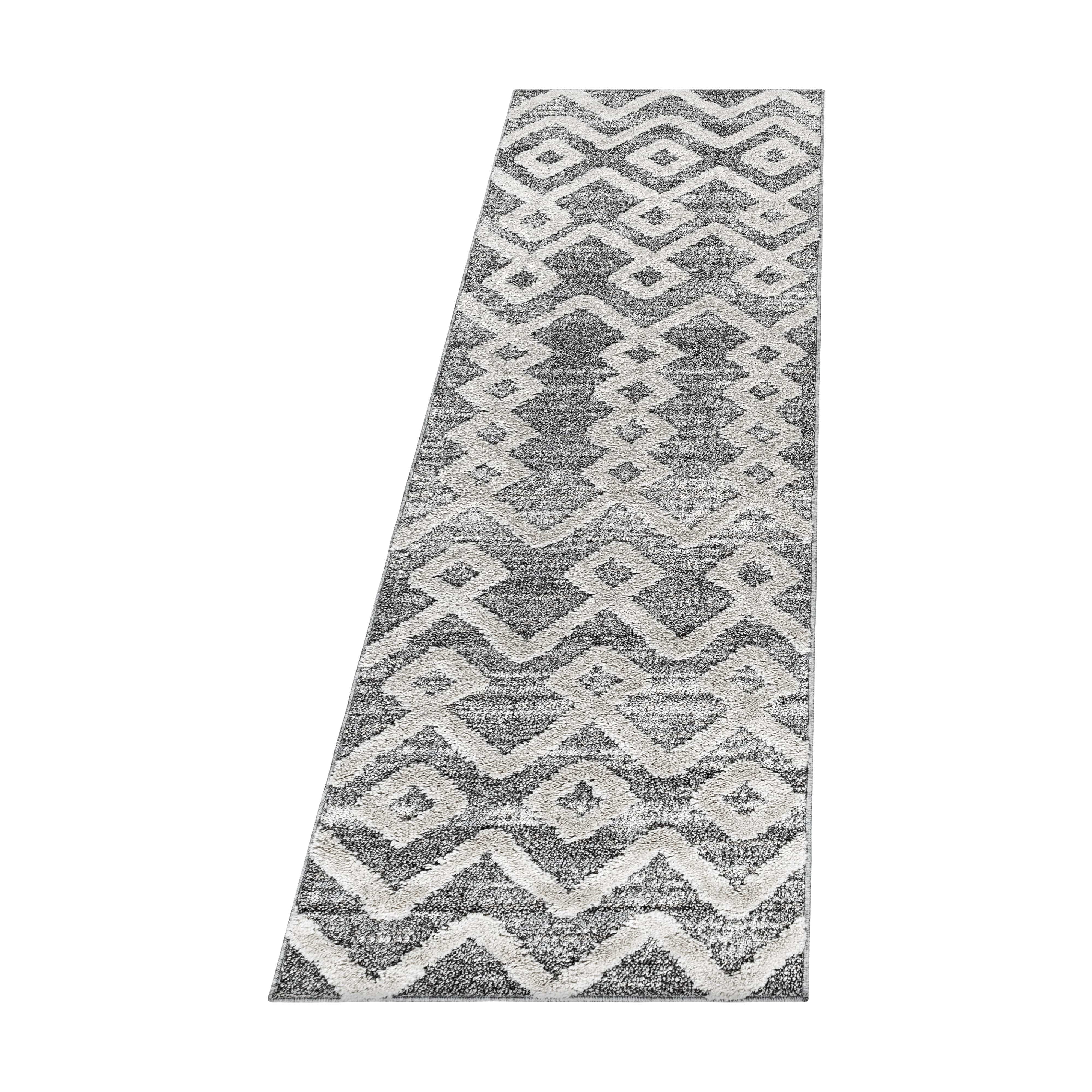 Traversa din PP Pisa 4704 Boho Design Gri & AYYTPCH-PISA4704GREY-TRAVERSA