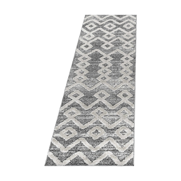 Traversa din PP Pisa 4704 Boho Design Gri & AYYTPCH-PISA4704GREY-TRAVERSA