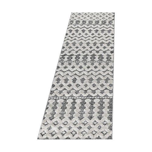 Traversa din PP Pisa 4710 Boho Design Gri & AYYTPCH-PISA4710GREY-TRAVERSA
